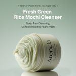 Arencia Fresh Green Rice Mochi Cleanser 120g - Image 2