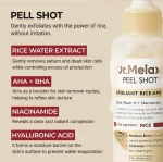 Dr.Melaxin Peel Shot Exfoliating White Rice Ampoule 80ml - Image 4