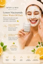 Mary&May Lemon Niacinamide Glow Wash off Pack 125g - Image 4